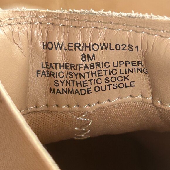 Steve Madden Howler Suede Chelsea Boots Lug Sole Block Heel Size 8M - Picture 7 of 9